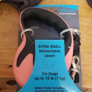 Retractable Leach and collar combo